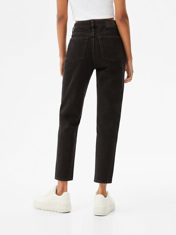 Bershka regular Jeans i sort