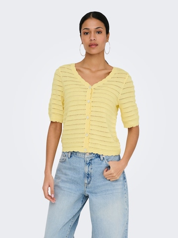 JDY Cardigan 'JDYTanja' i gul