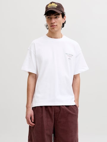 JACK & JONES Shirt in White: front