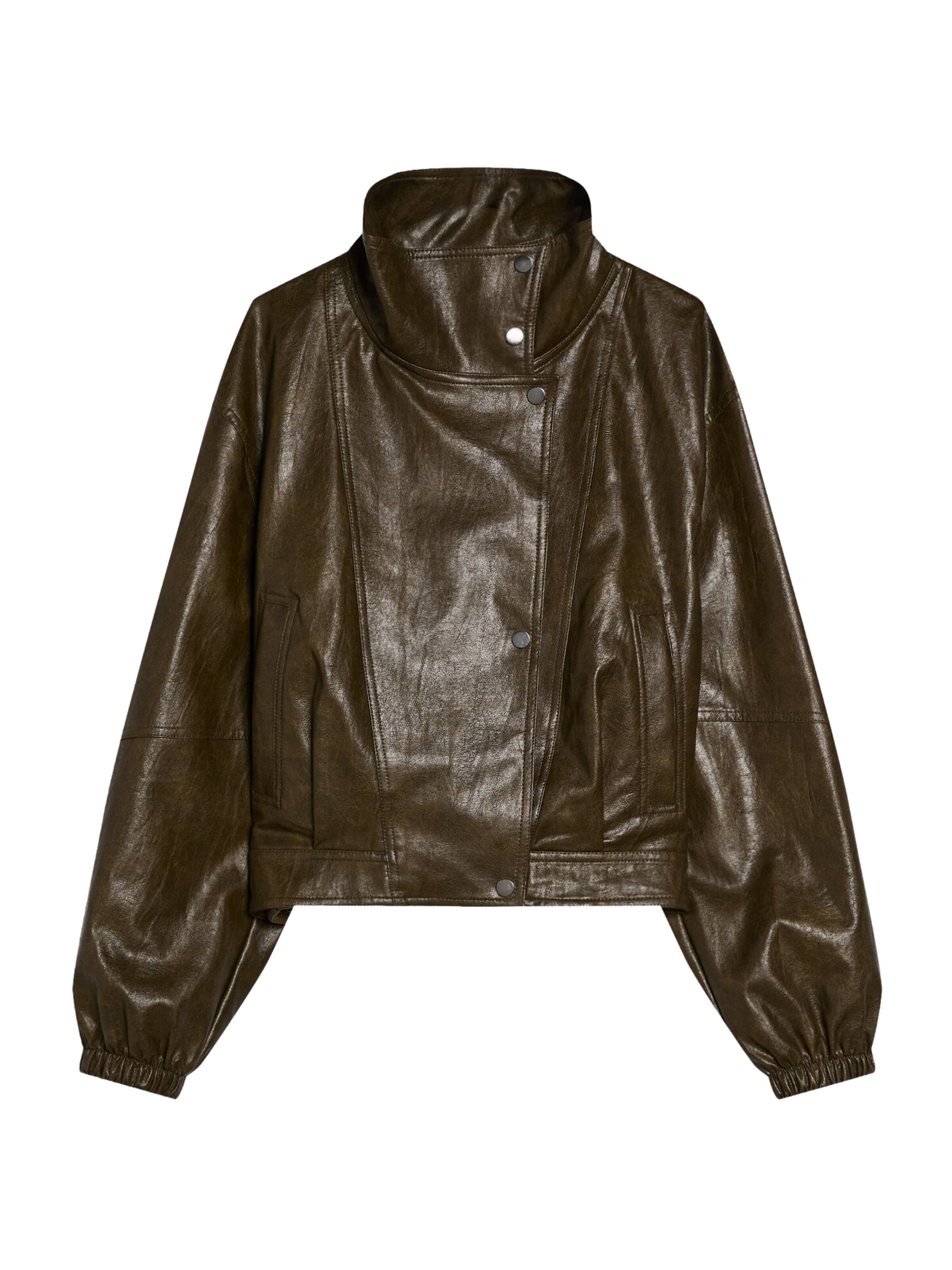 Bershka Veste mi-saison en sapin, Vue avec produit