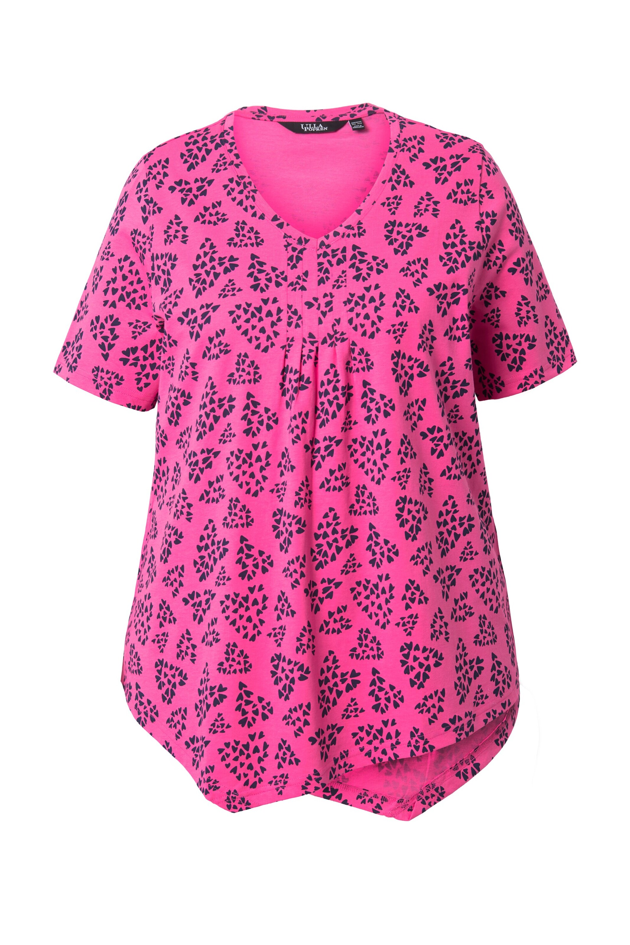 Ulla Popken Shirt in Pink: Vorderseite