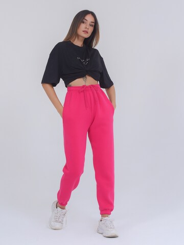 FRESHLIONS Tapered Pants ' Dalina ' in Pink