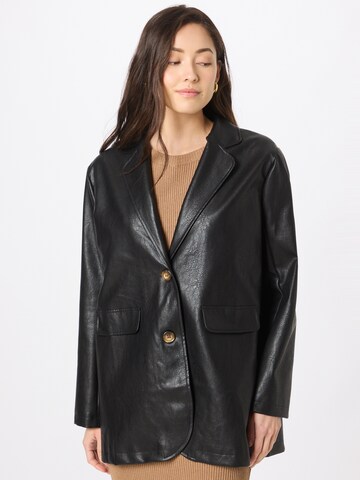 Blazer 'Outta the Way' Nasty Gal en noir : devant