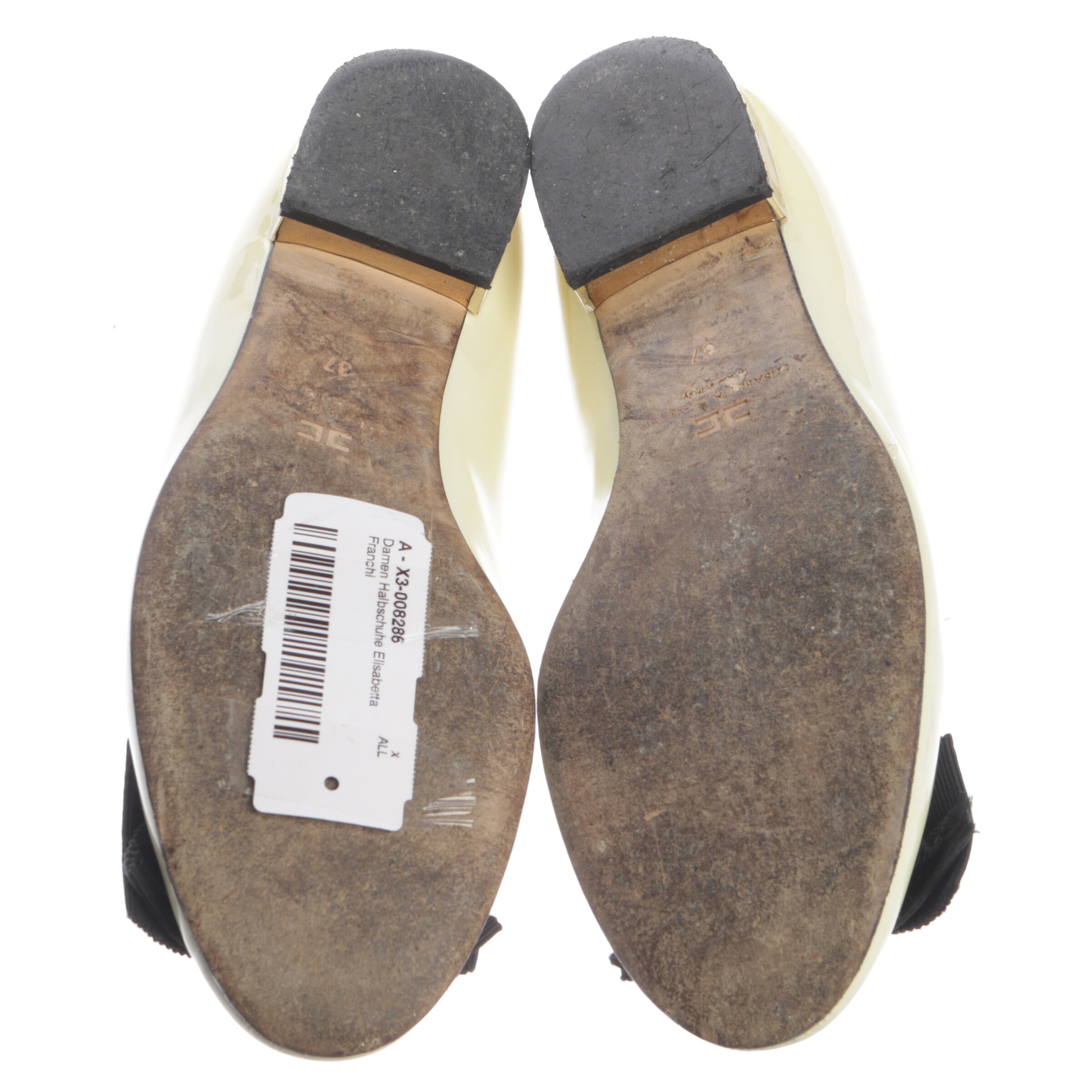 Elisabetta Franchi Flats & Loafers in 37 in Yellow