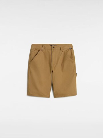 VANS Regular Broek in Bruin: voorkant