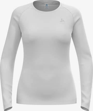 Base layer 'ACTIVE F-DRY LIGHT' di ODLO in bianco: frontale
