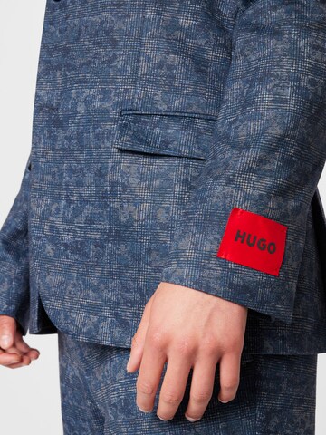 HUGO Red Regular Suit 'Away' in Blue