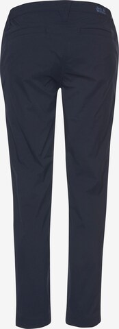 JACK WOLFSKIN Slimfit Outdoorhose in Blau