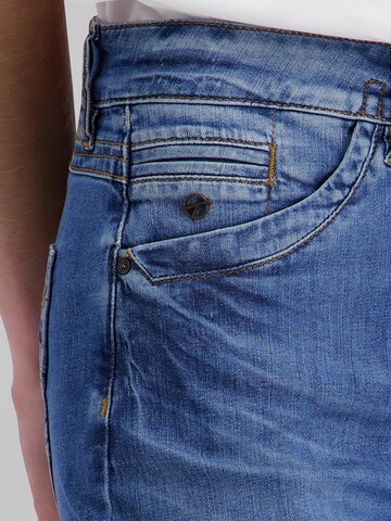 TIMEZONE Regular Stretchjeans 'Ricky TZ' in Blau