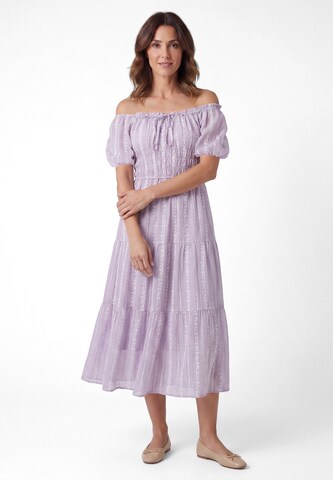 Usha - Vestido em roxo