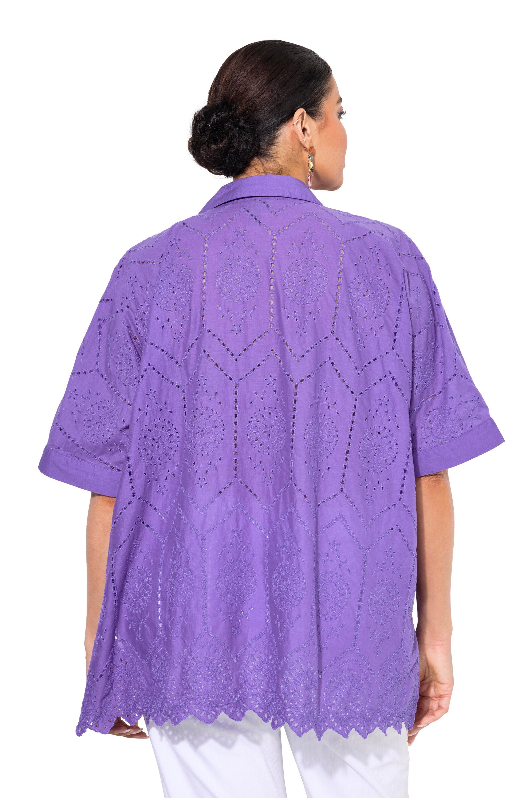 Ulla Popken Blouse in Purple