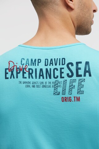 CAMP DAVID Shirt in Blue