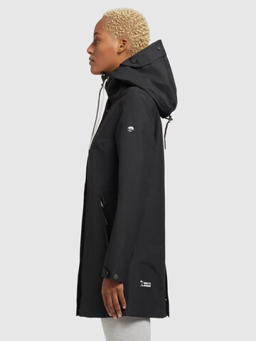 Manteau mi-saison 'Artisa' khujo en noir