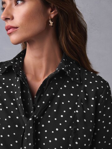 Robe-chemise Next en noir