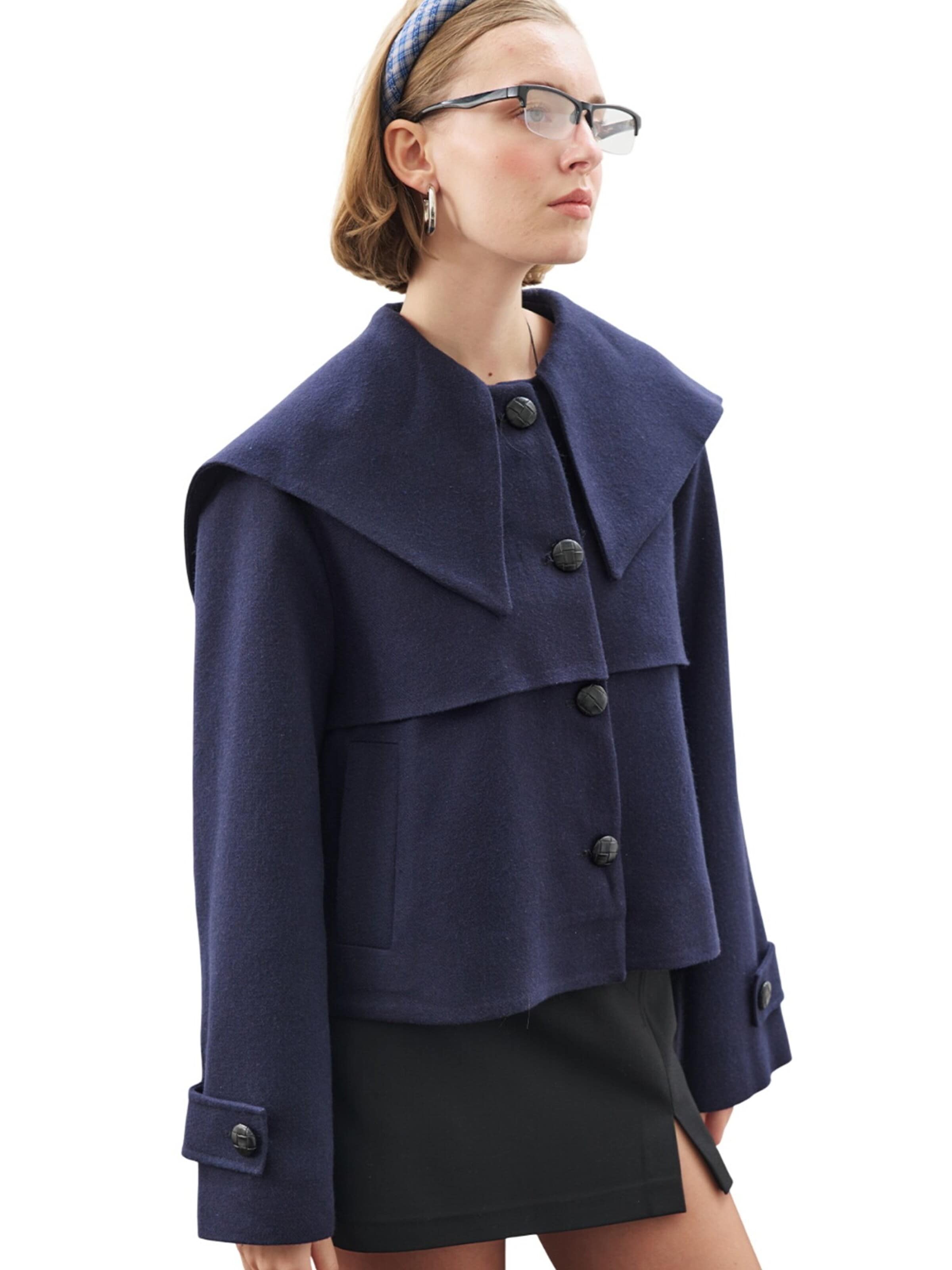 MANUKA Fleece Jacket in Blue