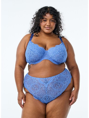 Bustier Soutien-gorge 'Mia' Devoted by Zizzi en bleu