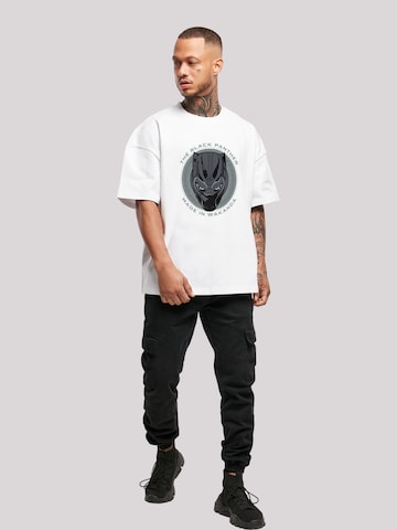 T-Shirt 'Marvel Black Panther Made in Wakanda - Color' F4NT4STIC en blanc