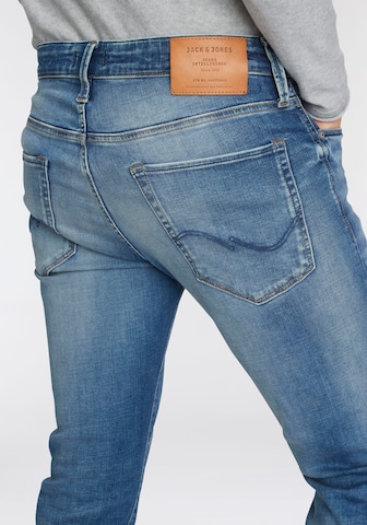 JACK & JONES Slimfit Jeans 'Glenn' i blå