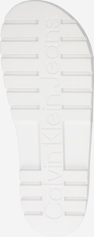 Calvin Klein Jeans Pantofle – bílá