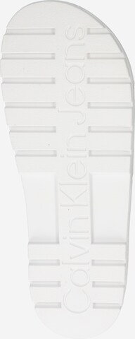 Calvin Klein Jeans Šľapky - biela