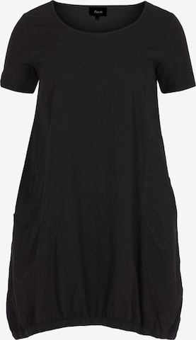 Zizzi Dress 'JEASY' in Black: front