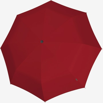 KNIRPS Umbrella 'Duomatic' in Red: front