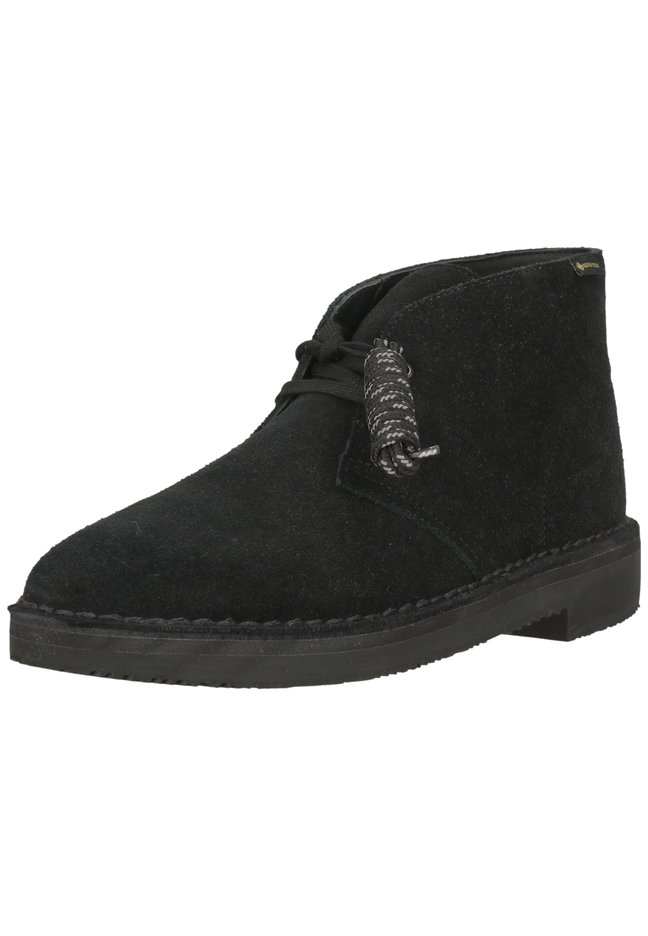 CLARKS Lace-up shoe 'Desert BT GTX' in Black: front