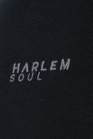 Harlem Soul LOU-IS Stehkragen-Shirt in Schwarz