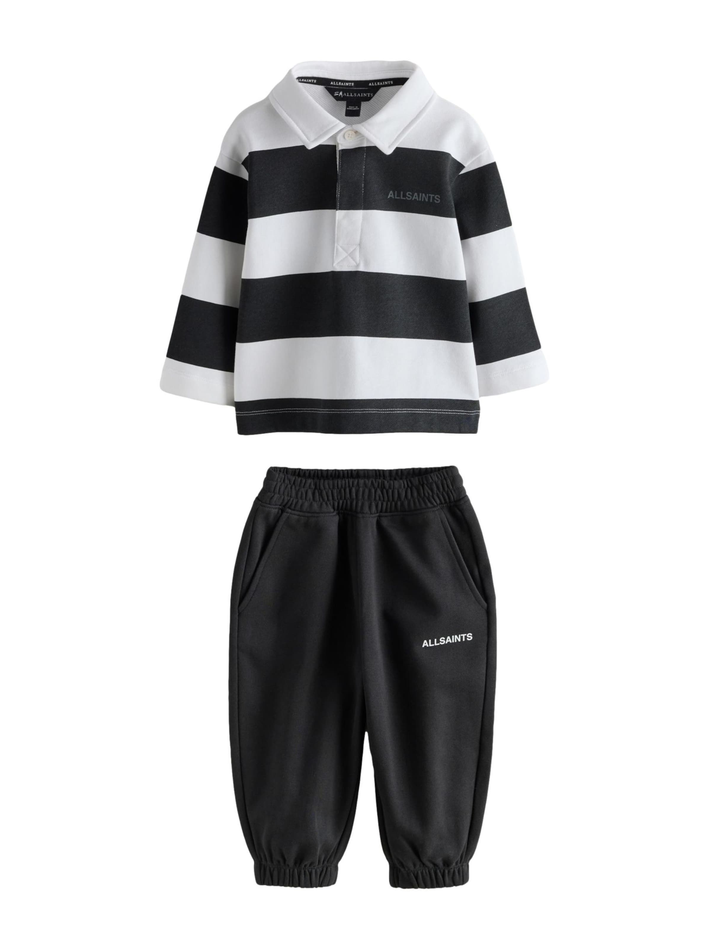 Brookland Sweatsuit in Black: front