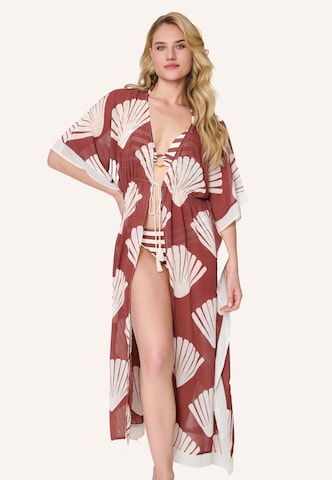 Kimono di LingaDore in marrone: frontale