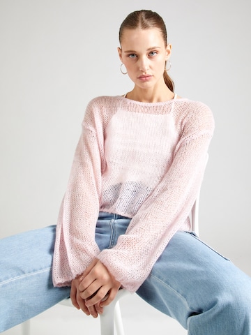 Pull-over Monki en rose : devant