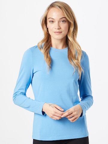 GERRY WEBER Shirt in Blauw: voorkant