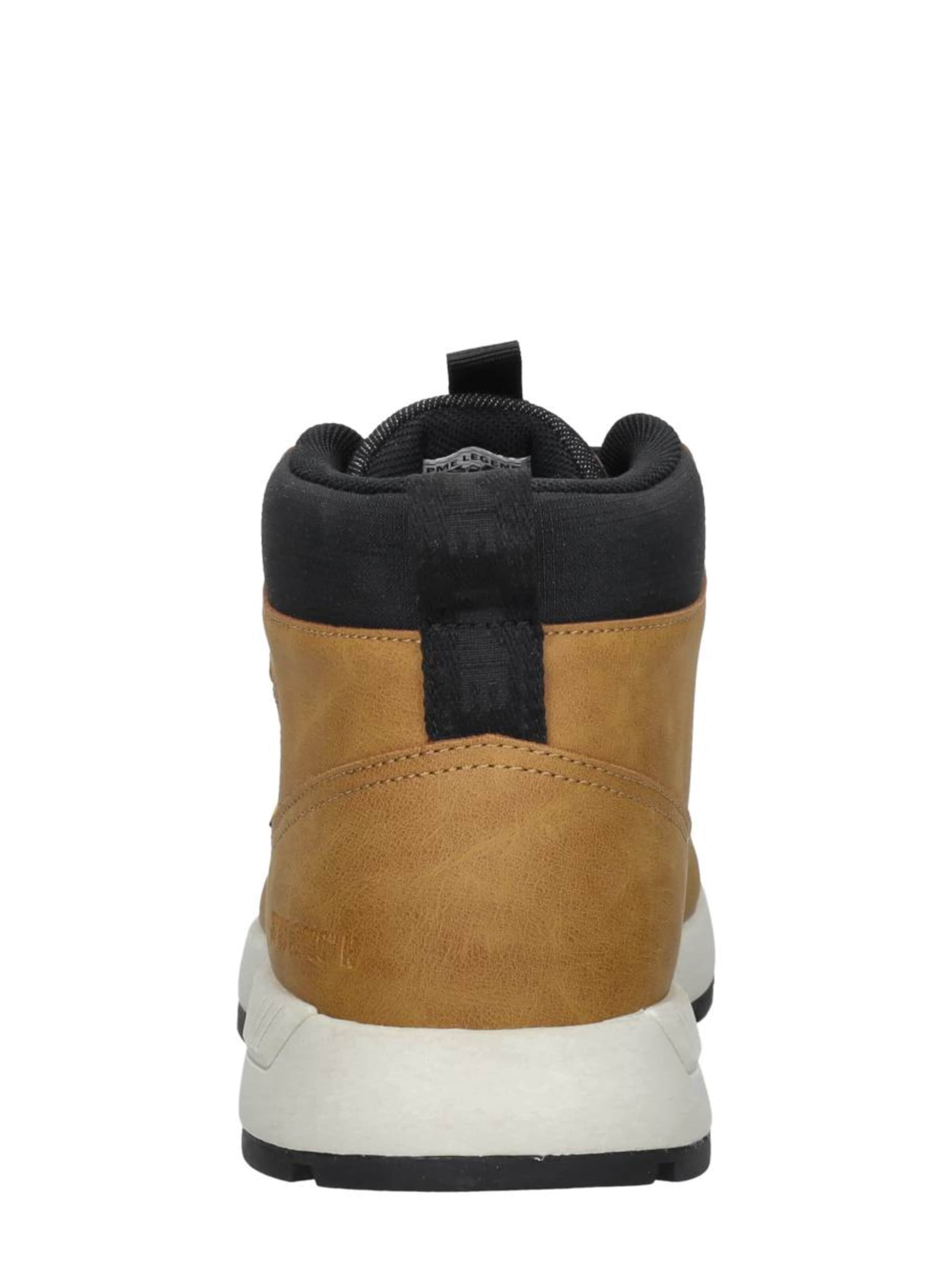 PME Legend Lace-up boot 'Ribber' in Yellow