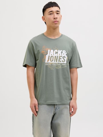 JACK & JONES Shirt in Green: front