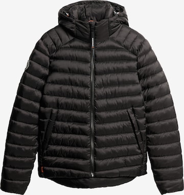 Superdry & Co Weatherproof jacket 'Fuji' in Black: front