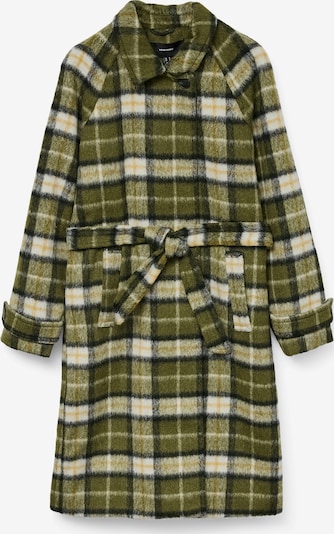 VERO MODA Prechodný kabát - olivová / čierna / biela, Produkt