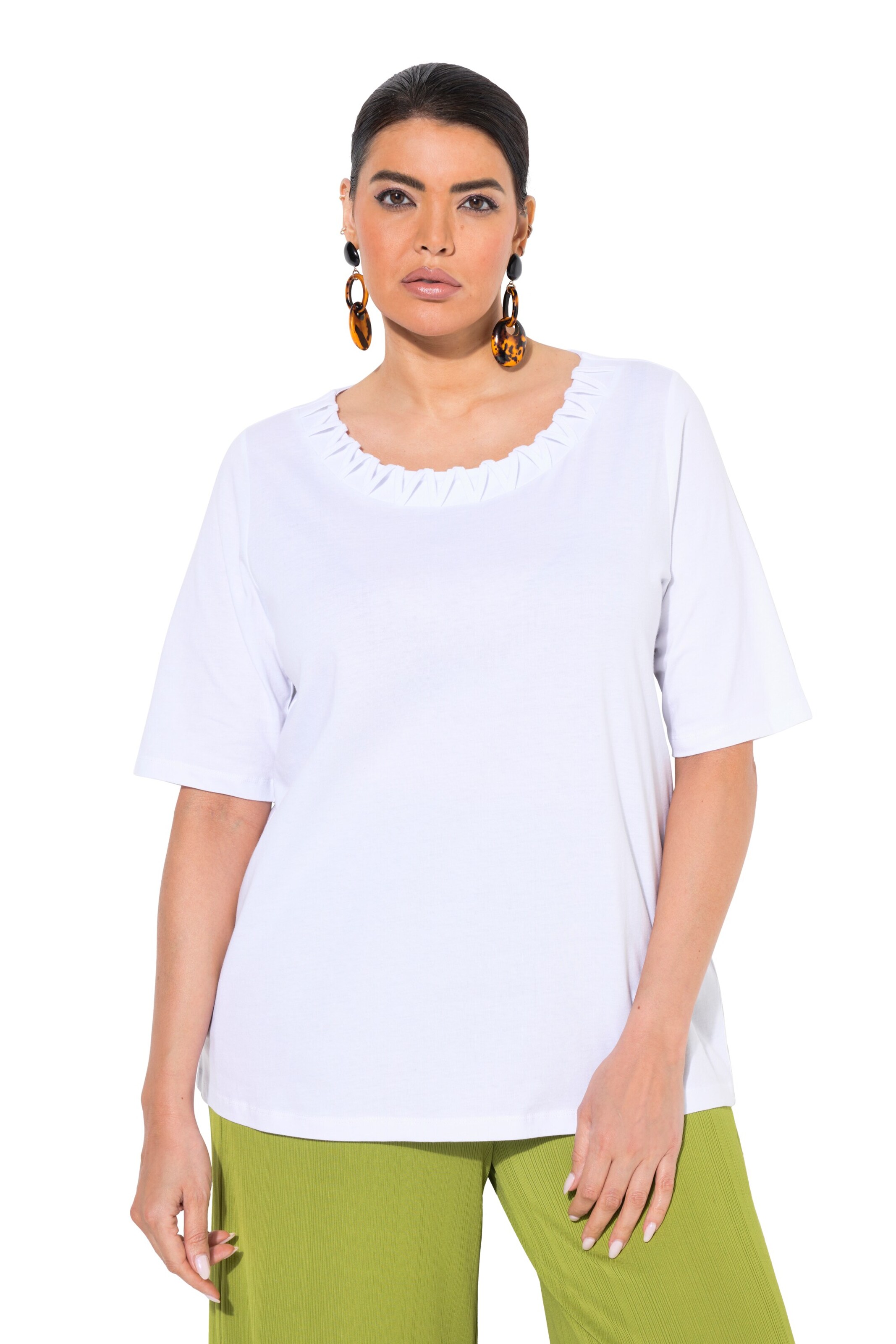 Ulla Popken Shirt in White: front