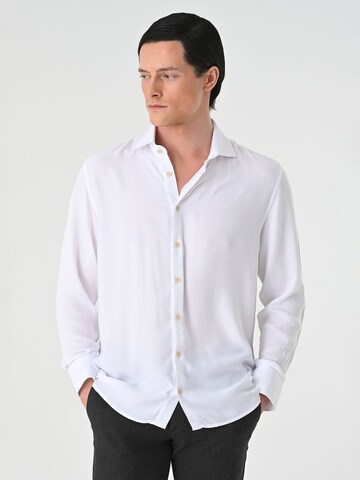 Antioch Rovný strih Košeľa - Biela: predná strana