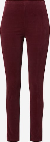 Regular Pantalon rosemunde en rouge : devant