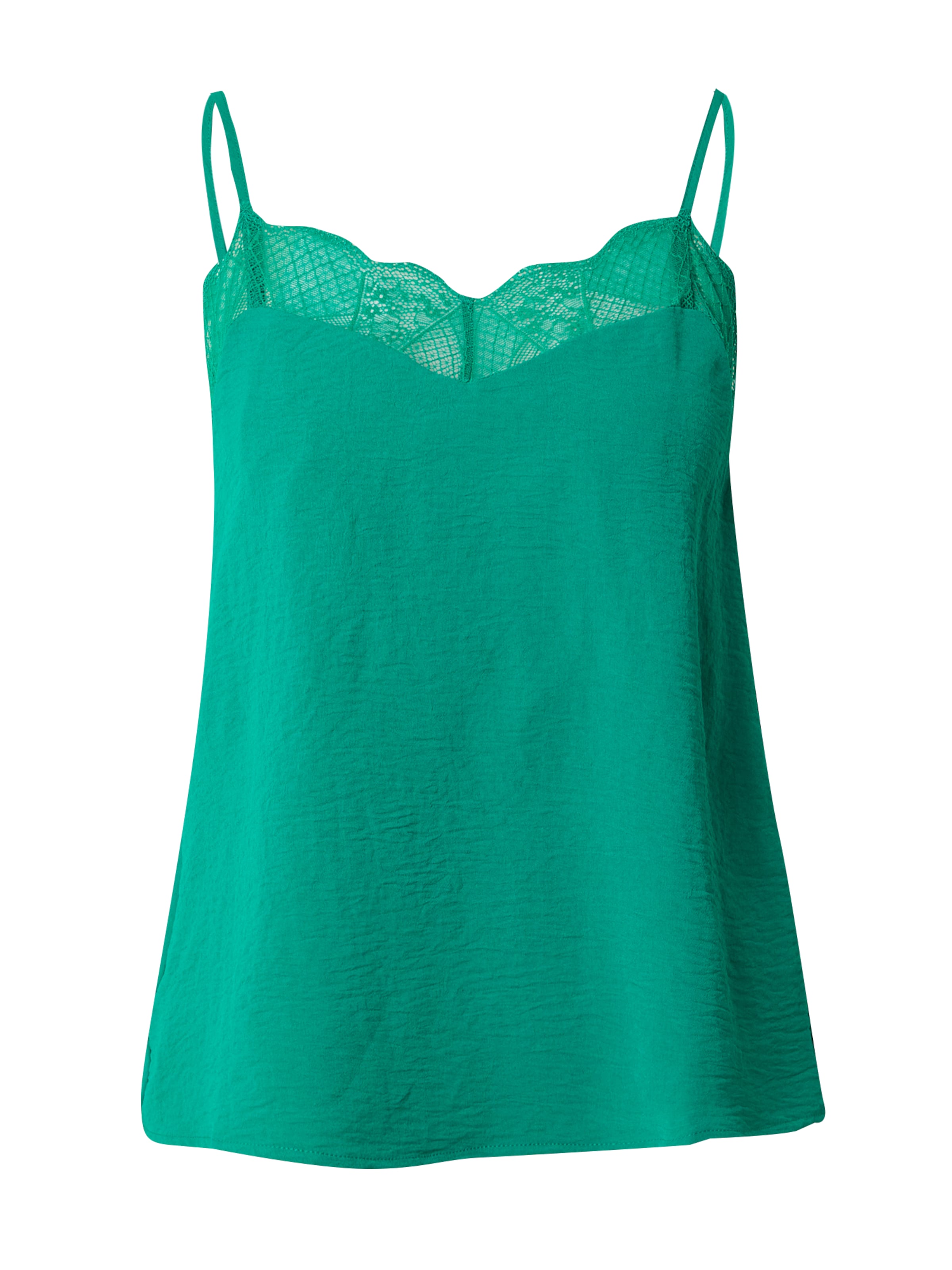 PIECES Top 'PCTIFFANY' | zelena barva: sprednja stran