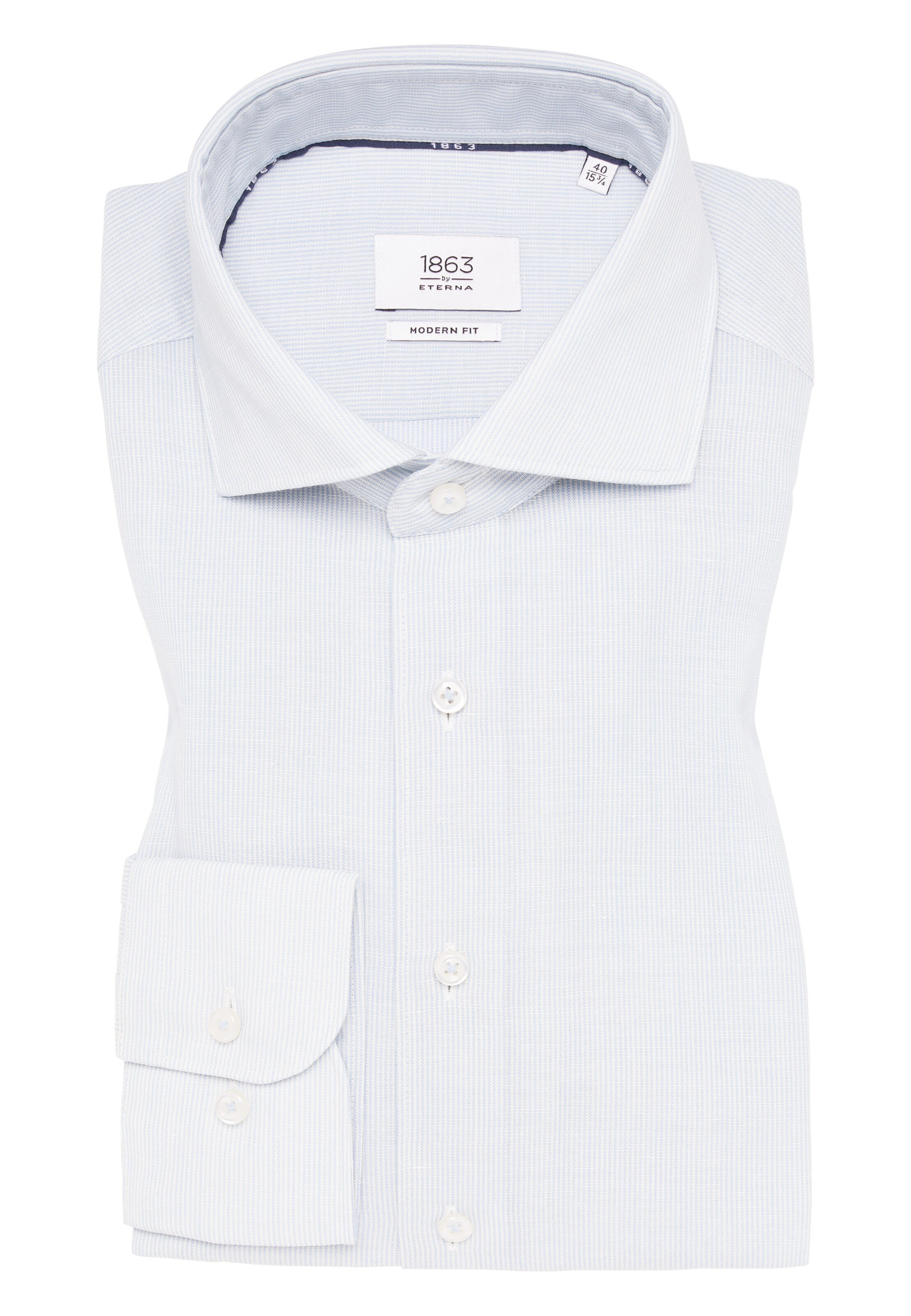 ETERNA Regular Fit Businesshemd in Blau