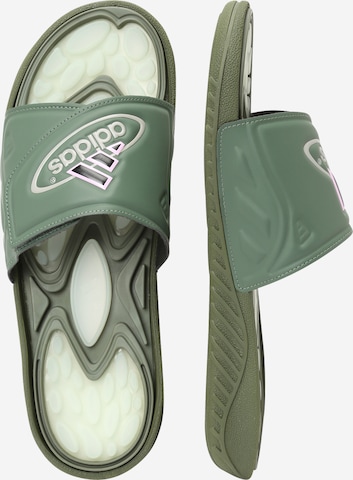 ADIDAS SPORTSWEAR Beach & Pool Shoes 'Reptossage' in Green