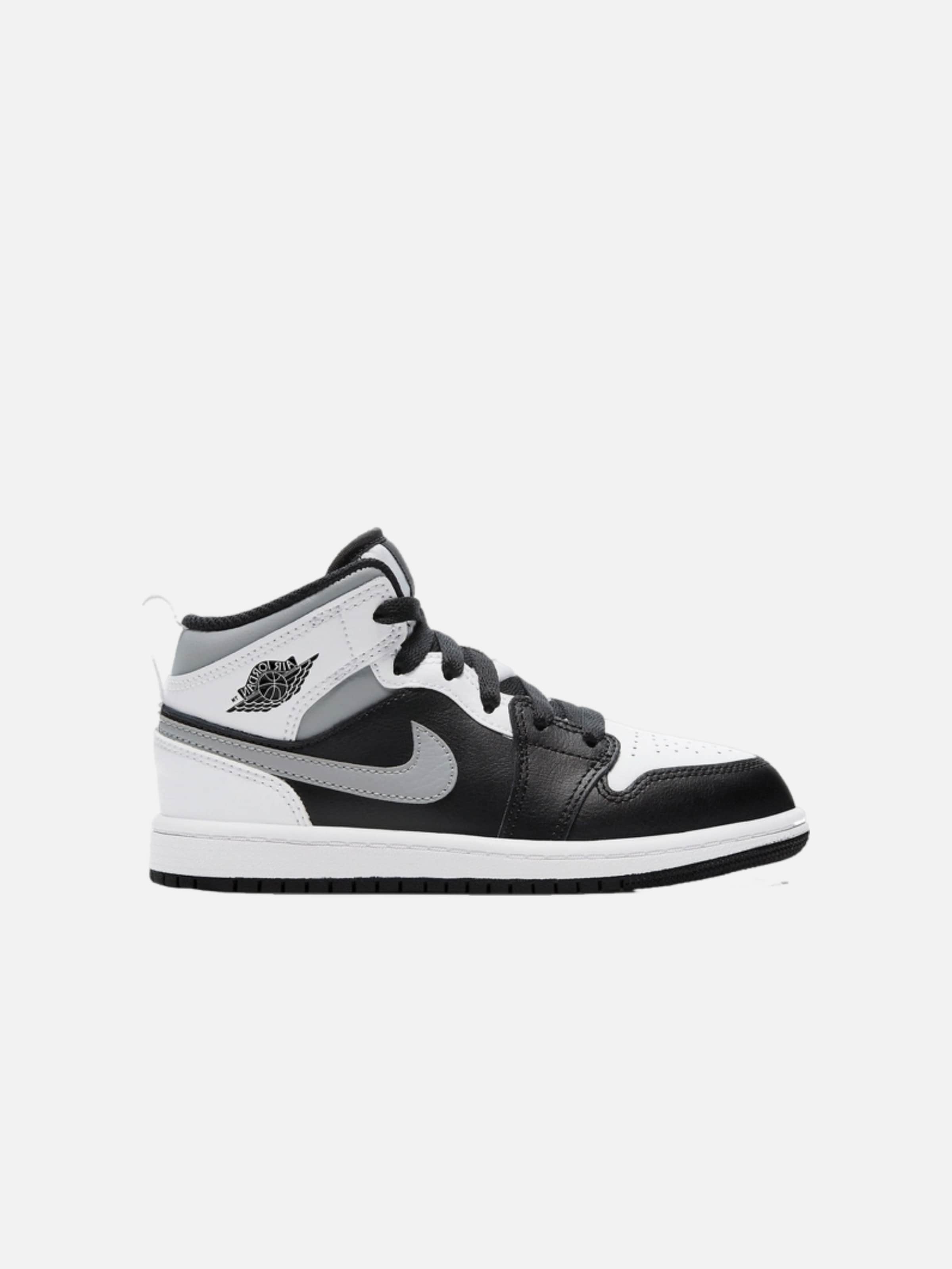 Sneaker alta 'Air 1 Mid Shadow' di Jordan in grigio: frontale