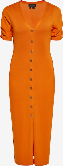 Rochie tricotat NAEMI pe portocaliu închis, Vizualizare produs