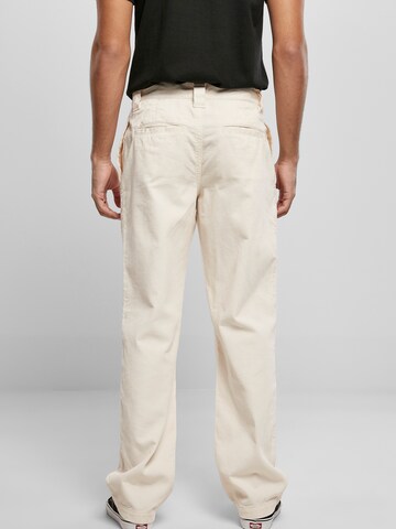 Urban Classics Regular Trousers in Beige