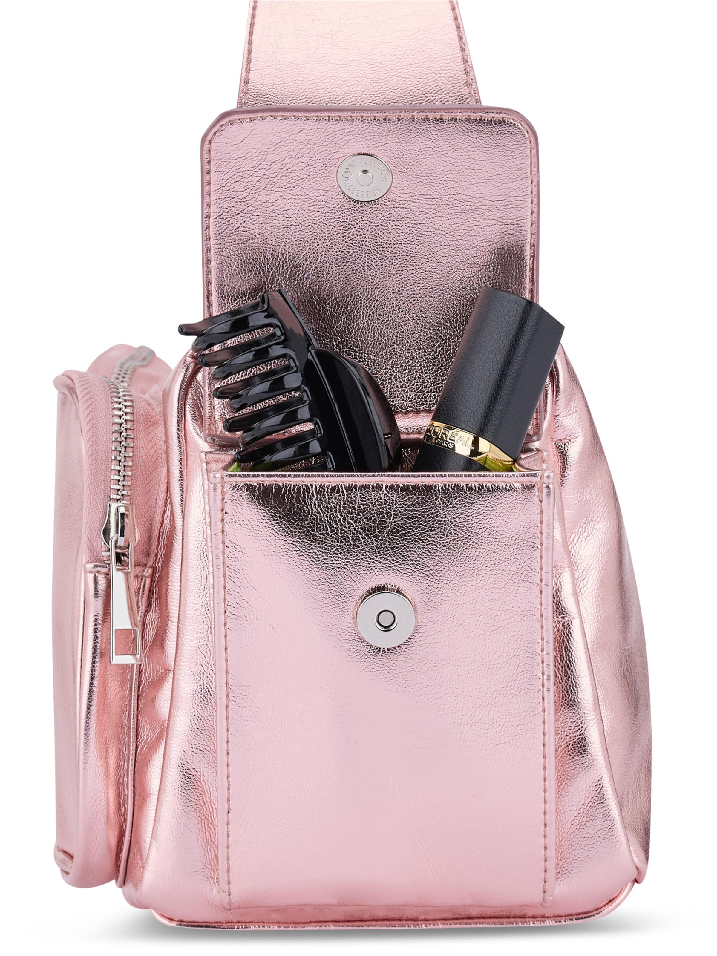 Expatrié - Mala de ombro 'Stella' em rosa