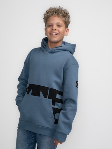 Petrol Industries Sweatshirt 'Knik' in Blau: Vorderseite