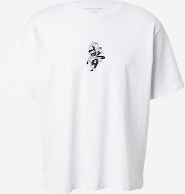 JACK & JONES Shirt 'JJMIKO' in White: front