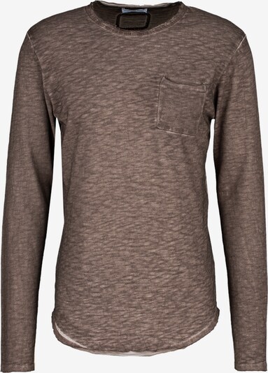 Young Poets Society Longsleeve ' Chibs P. ' in braun, Produktansicht