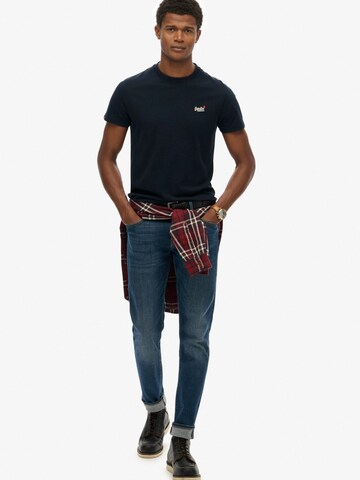 Superdry & Co Paita 'ESSENTIAL' värissä musta